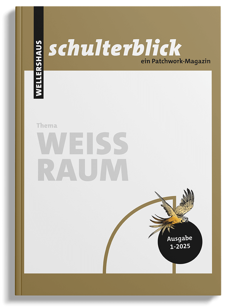 Schulterblick Weissraum